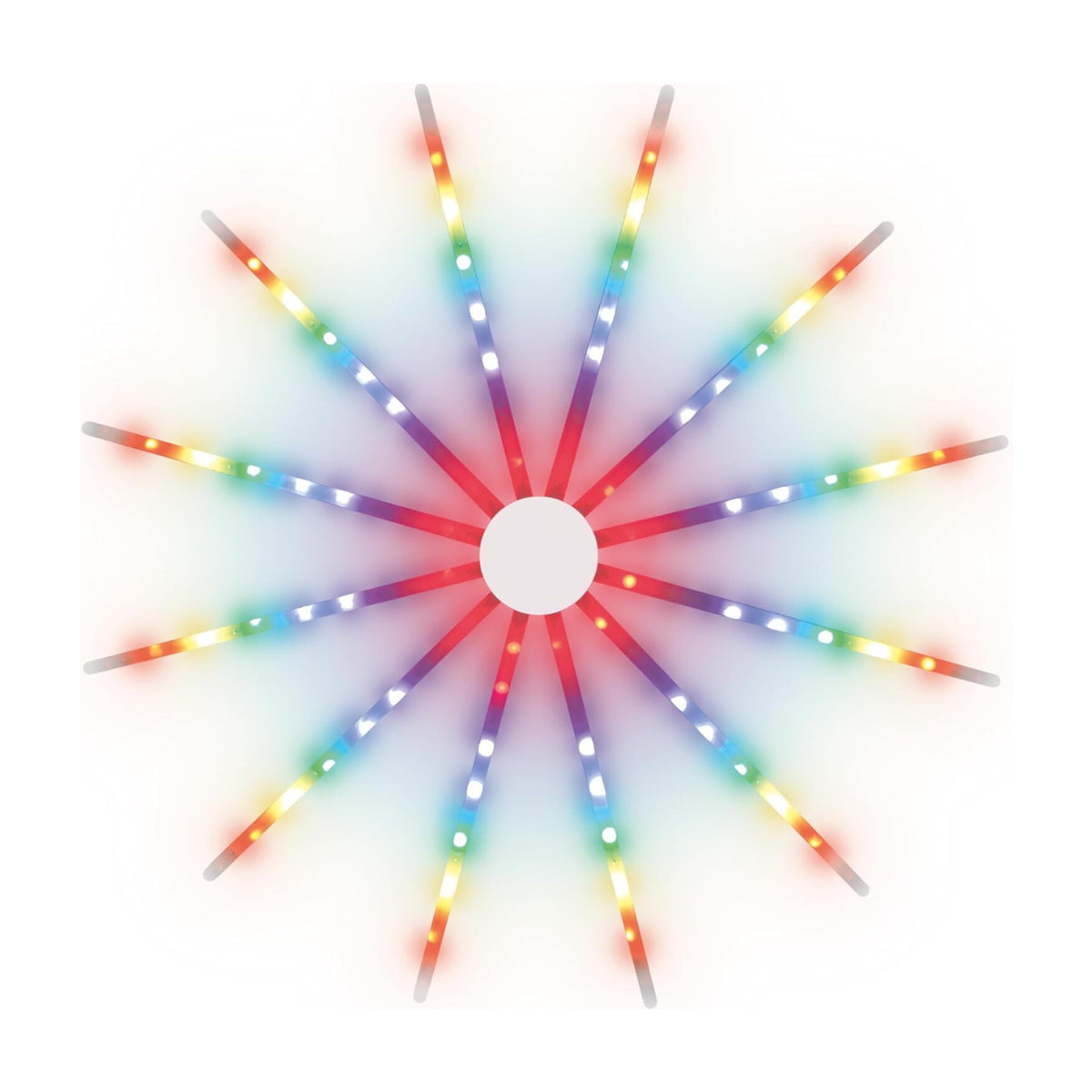 60cm Colour Burst Star Smart Light Remote Controlled LED Firework