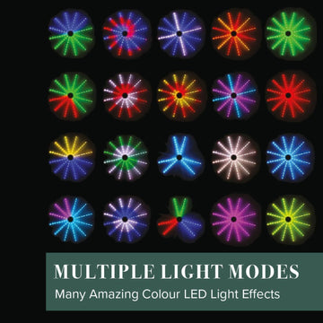 60cm Colour Burst Star Smart Light Remote Controlled LED Firework