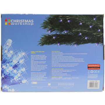 200 Blue Chaser Ultra Bright LED Christmas Lights