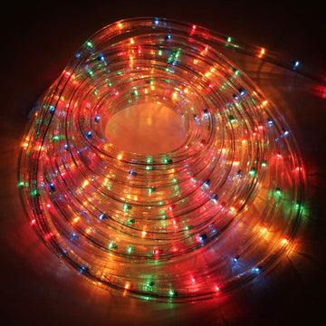 LED Multi-Coloured Rope Christmas Lights