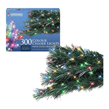 300 Multi-colour Ultra Bright Christmas LED Lights