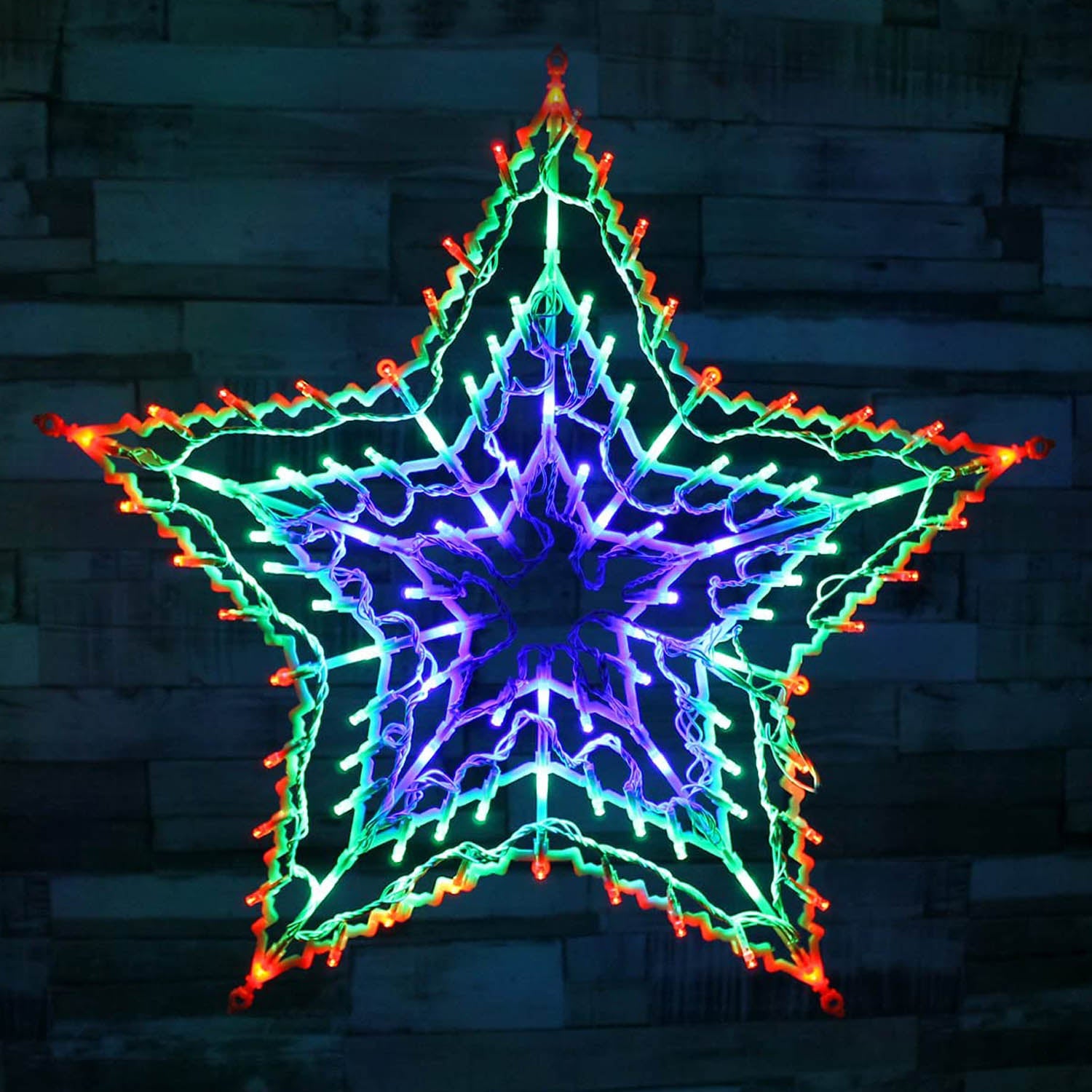 Indoor Multi-Colour LED Christmas Window Light Decoration