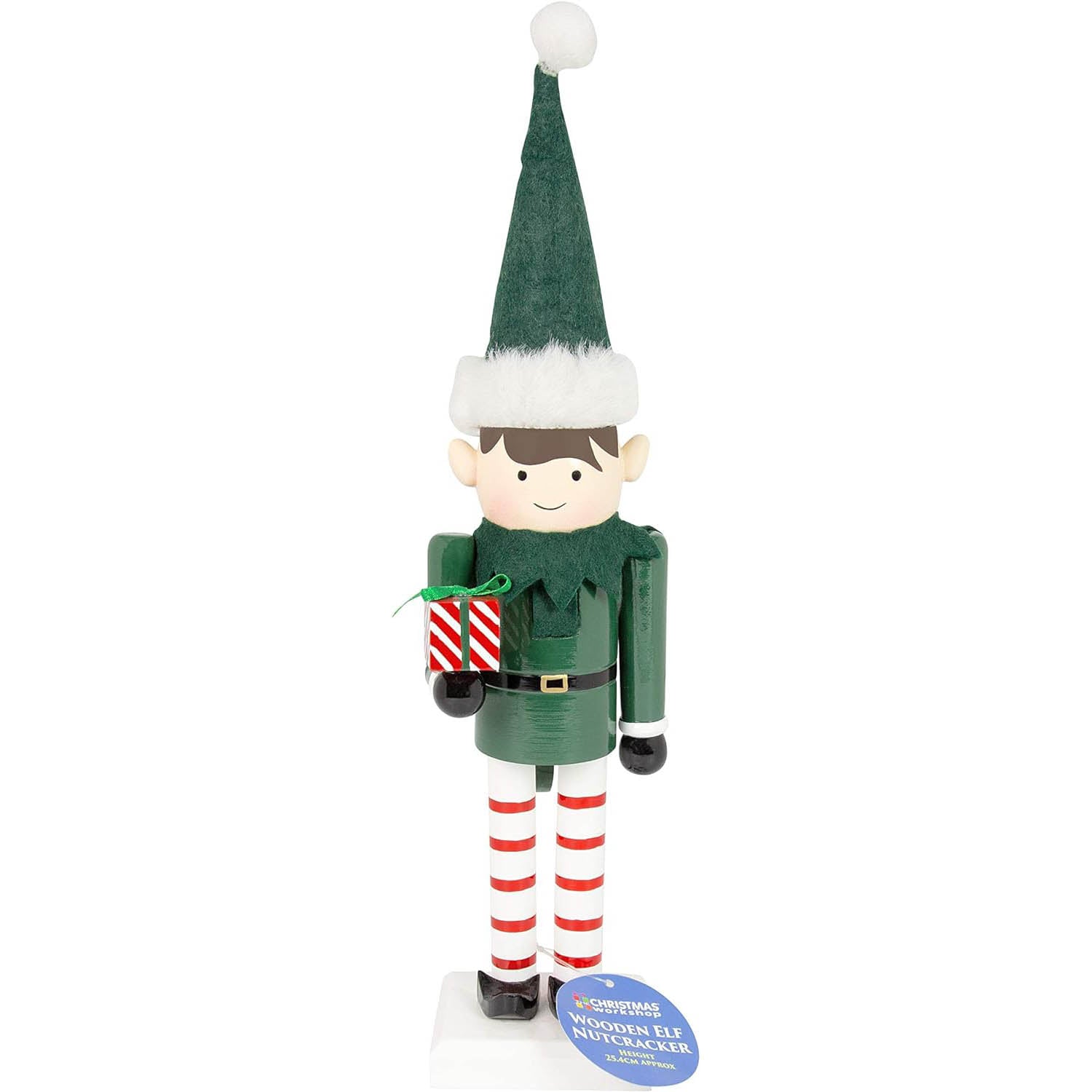 Green Christmas Nutcracker Elf