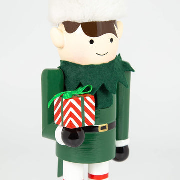 Green Christmas Nutcracker Elf
