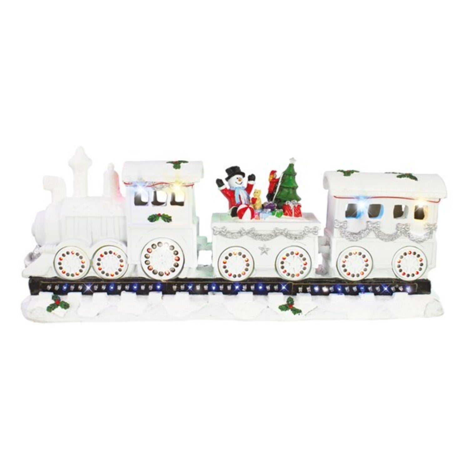 Christmas Train With Flickering LED & Musical Tunes Decoration