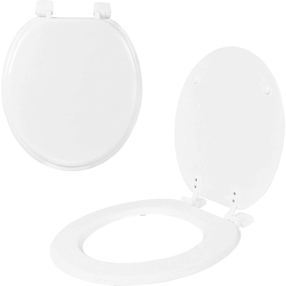 Anika Bathroom White Toilet Seat