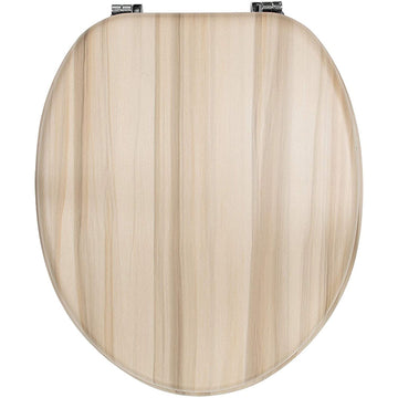 Anika Bathroom Ash Effect Toilet Seat
