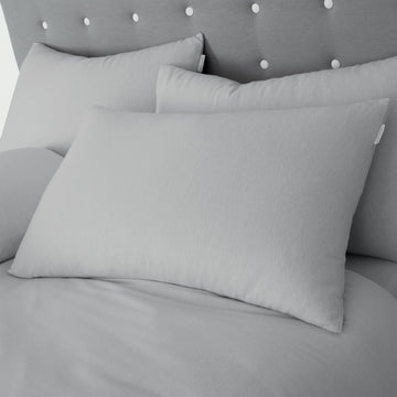 Catherine Lansfield Brushed Cotton Duvet Cover Set, Double, Grey
