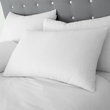 Catherine Lansfield Brushed Cotton Duvet Cover Set, Double, White