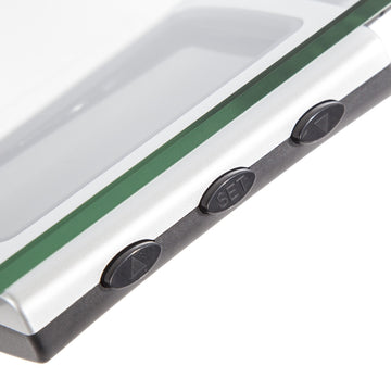 Carmen C19001 Silver Clear LCD Bathroom Scale