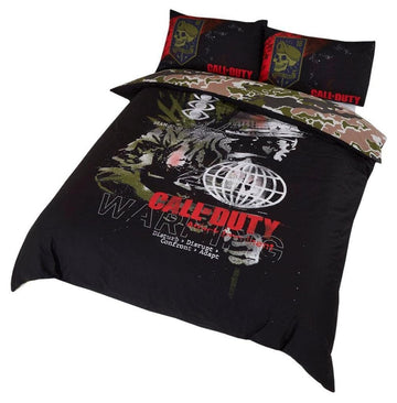 Call of Duty Duvet Cover Set, Double, Black