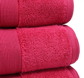 Christy 100% Cotton Hand Towel - Carnival Cherry