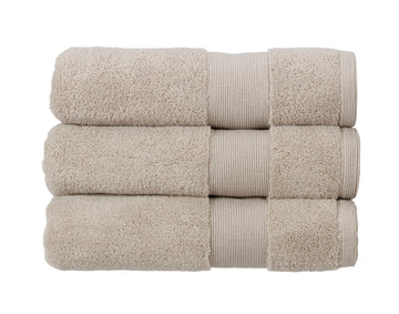 Christy 100% Cotton 650GSM Bath Towel - Carnival Pebble