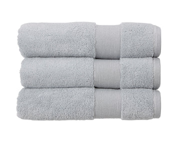 Christy 100% Cotton 650GSM Bath Towel - Carnival Silver