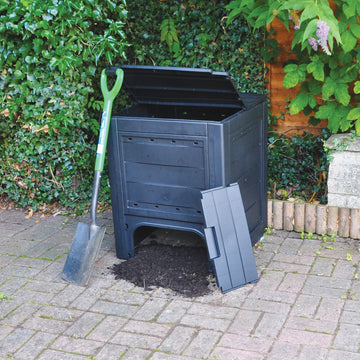 260L Garden Compost Plastic Box Weatherproof