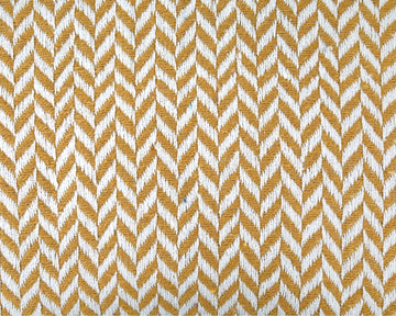 Luxury Herringbone Sofa Throw Ochre Yellow 50x60"