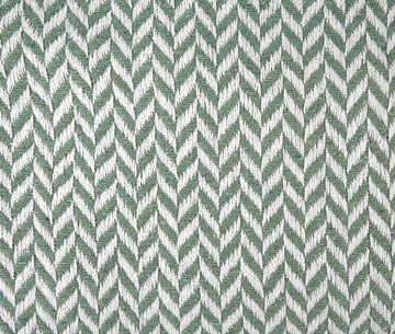 Luxury Herringbone Sofa Throw Pistachio Green 50x60