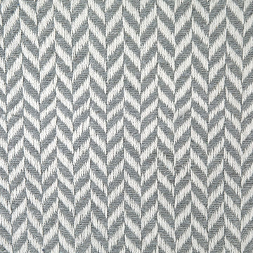 Cherokee Herringbone Sofa Throw Silver Grey 50x60