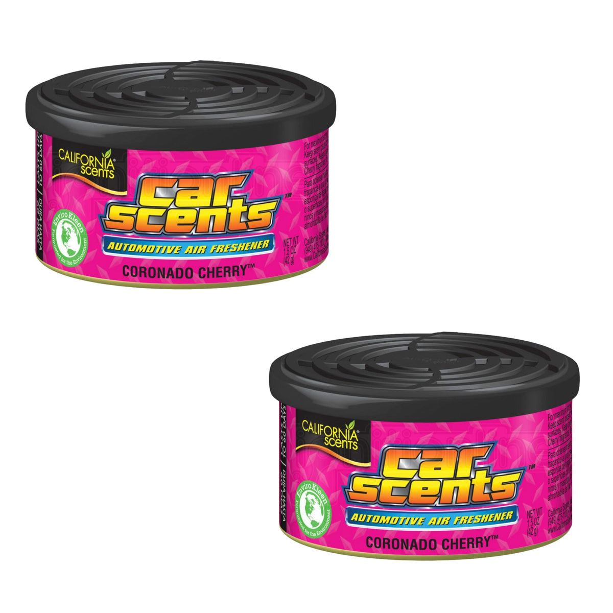 2PCS California Car Scents Coronado Cherry Air Freshener