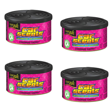 4PCS California Car Scents Coronado Cherry Air Freshener