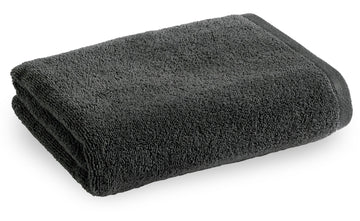 Christy 100% Cotton 450GSM Quick Dry Bath Sheet Towel - Cirrus Charcoal