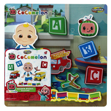 Cocomelon Wooden Alphabets Learning Jigsaw Puzzle Set