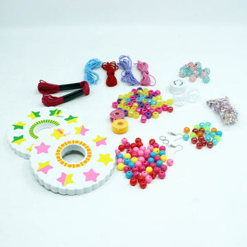 Make Your Own Bracelets Jewellery Bead Box Arts Crafts Set