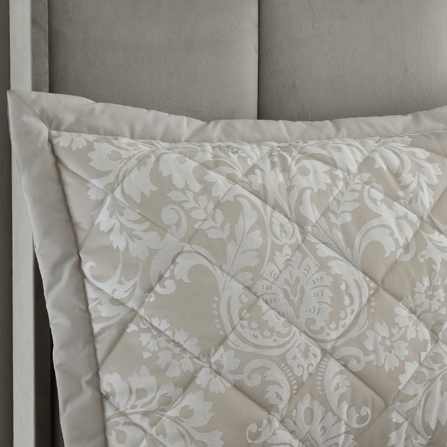 Damask pillow clearance shams