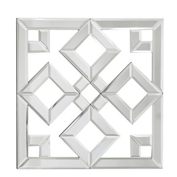 Value 40cm Geometric Line Mirror Wall Art