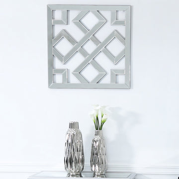 Value 40cm Geometric Line Mirror Wall Art