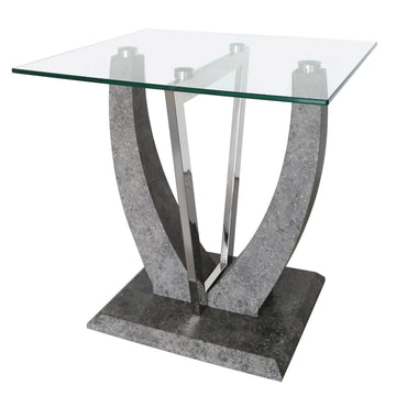 Victor Grey End Table