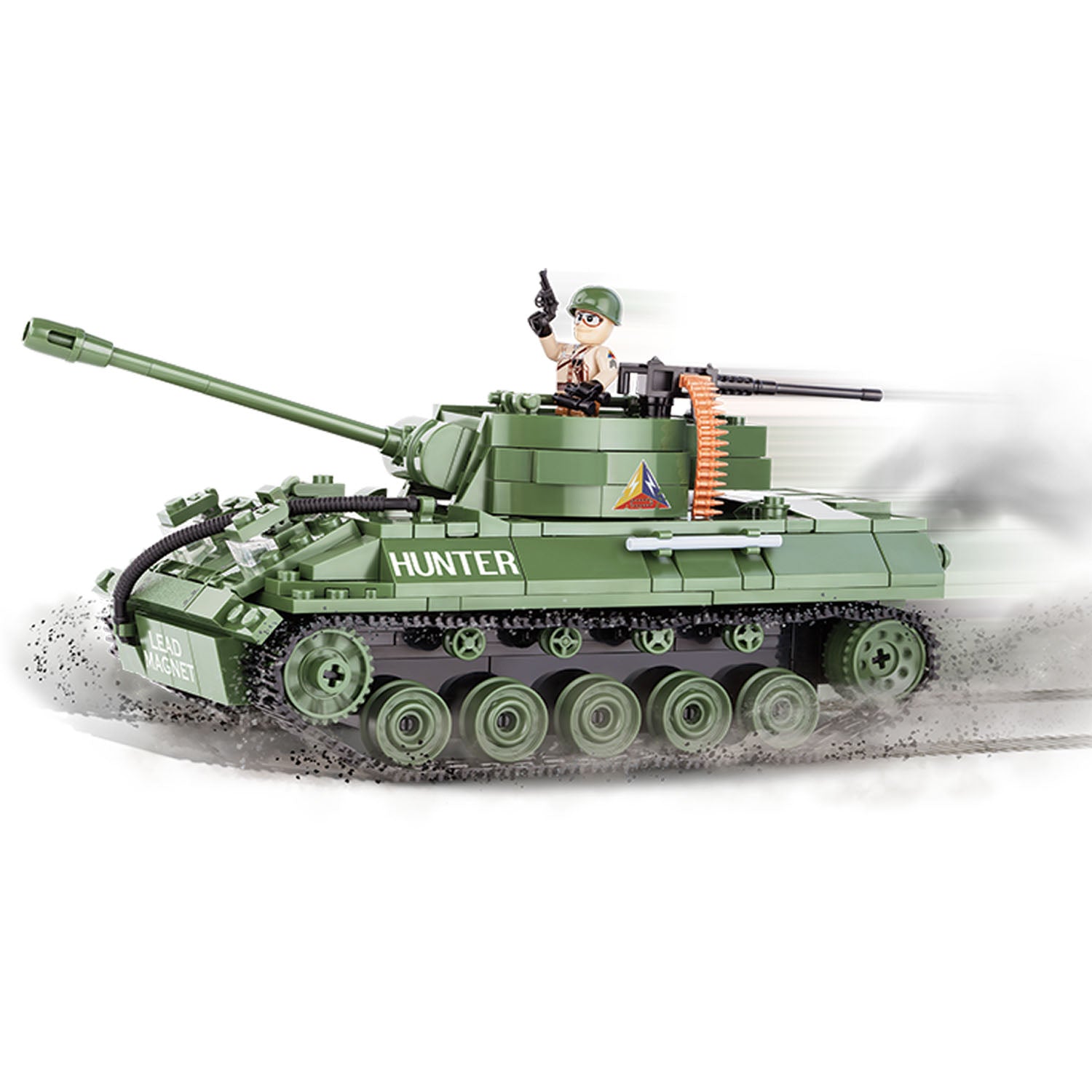 Cobi Kids 465Pcs Blocks M18 Hellcat Small Army Tank Model Kit