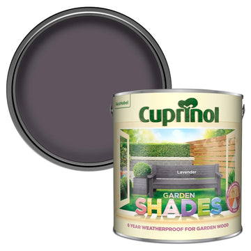 Cuprinol 2.5L Lavender Garden Shades Water Based Paint