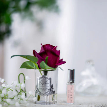 Cote Noire Perfumed Red Rose Bud White Clear Gel Air Freshener