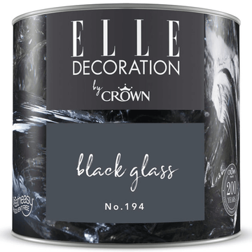 Elle Decoration Interior Paint - 125ml Grey Black Glass