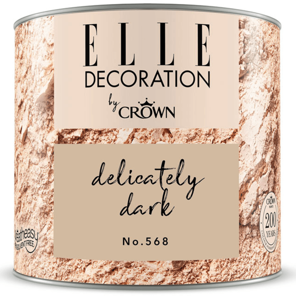 Elle Decoration Interior Paint - 125ml White Delicately Dark