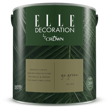 Elle Decoration Interior Paint - 2.5L Green Go Green