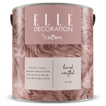 Elle Decoration Interior Paint - 2.5L Pink Hand Crafted