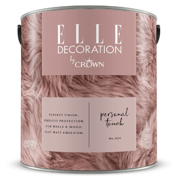 Elle Decoration Interior Paint - 2.5L Pink Personal Touch