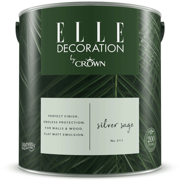 Elle Decoration Interior Paint - 2.5L Green Silver Sage