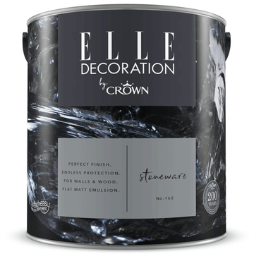 Elle Decoration Interior Paint - 2.5L Grey Stoneware