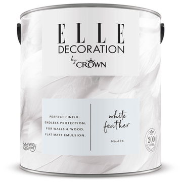 Elle Decoration Interior Paint - 2.5L White Feather
