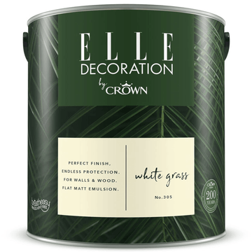 Elle Decoration Interior Paint - 2.5L Yellow White Grass
