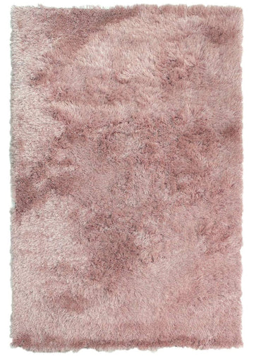 Sparkle Glamour Shaggy Rug Plush Dazzle Pink - 47