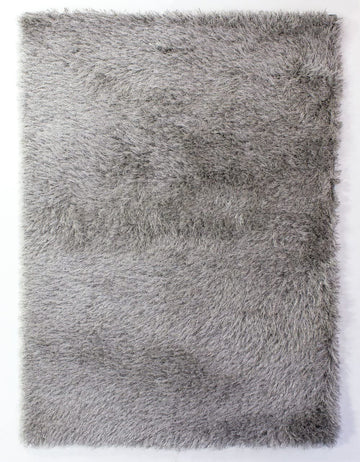 Sparkle Glamour Shaggy Rug Plush Dazzle Grey - 47