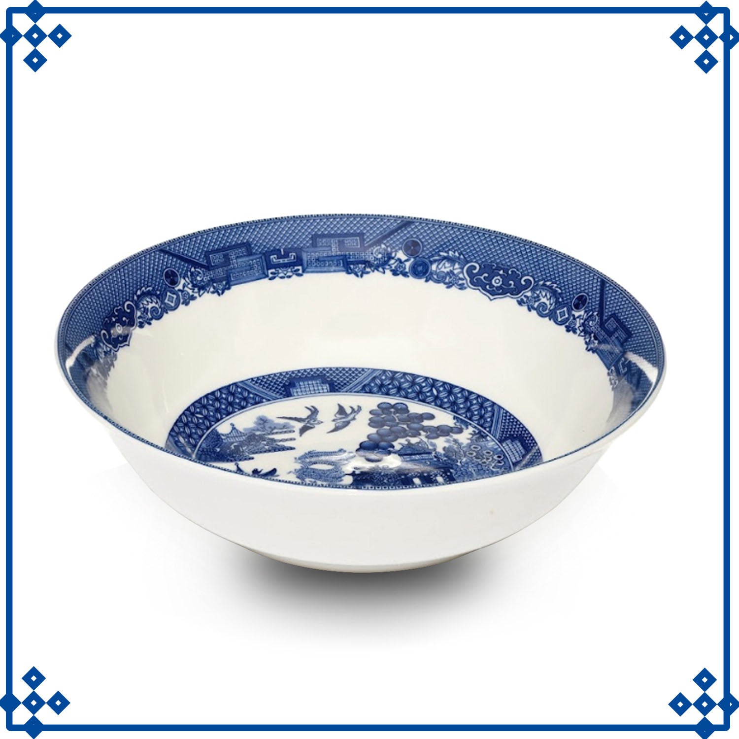 Blue Willow 15 cm Ceramic Oatmeal Bowl