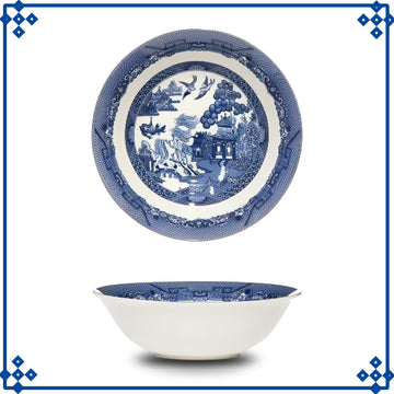 Blue Willow 15 cm Ceramic Oatmeal Bowl