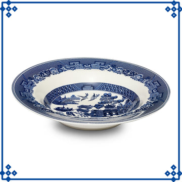 Blue Willow 22cm Soup Plate