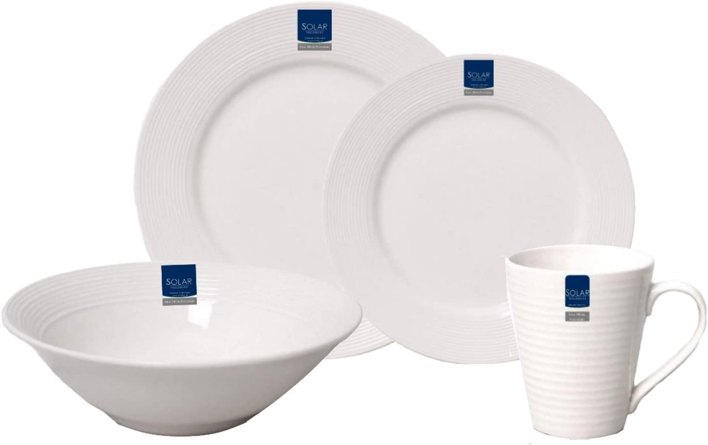 16pce Solar White Dinner Set