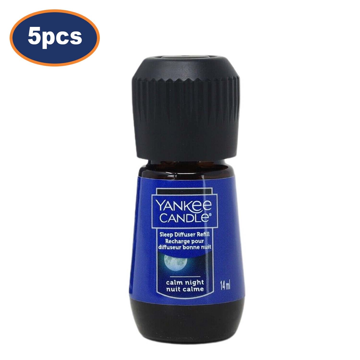 5Pcs Yankee Candle 14ml Calm Night Diffuser Aromatherapy Refill Bottle